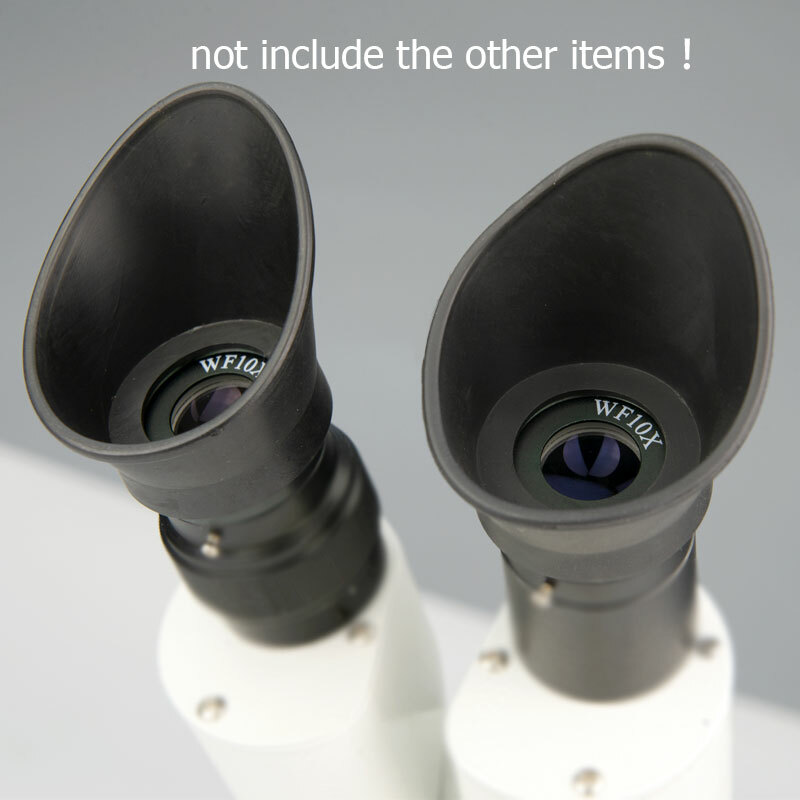 2PCS Stereo Microscope 34mm Eyepiece Guards Rubber Eyepiece Cover Eye Shields