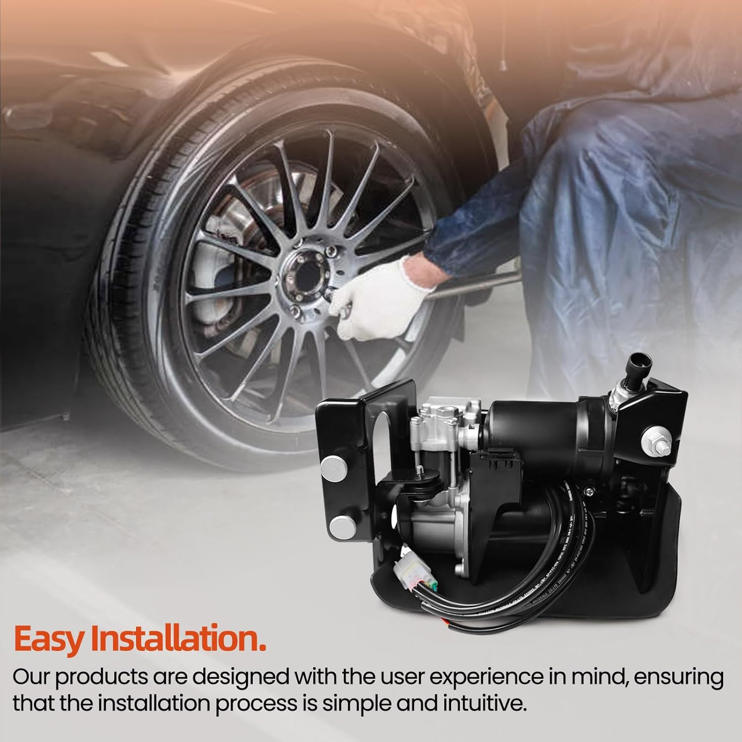Air Suspension Compressor Cadillac Escalade Tahoe Yukon Suburban Rep 15254590