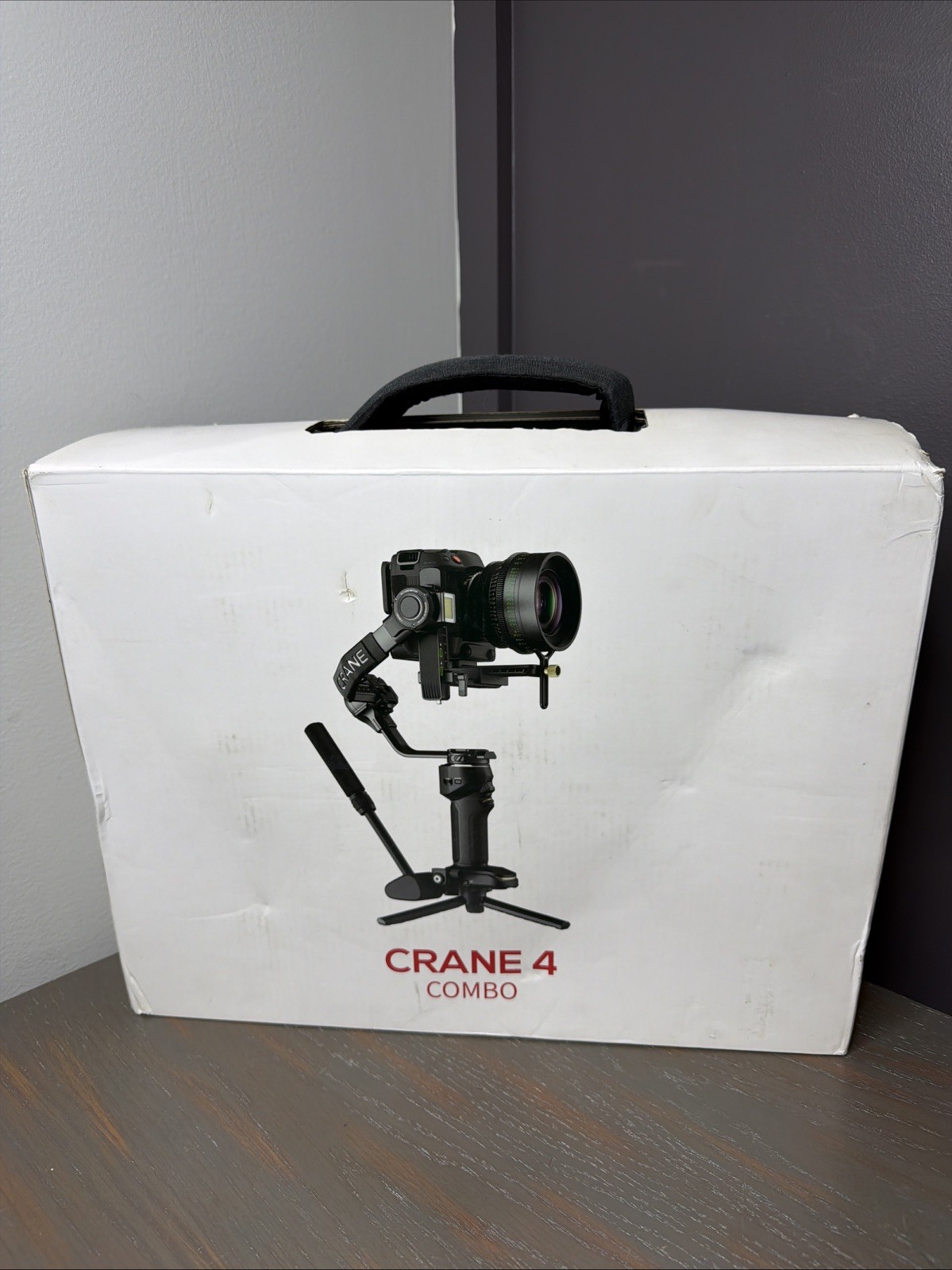 ZHIYUN CRANE 4Combo 3-Axis handheld Gimbal Stabilizer for DSLR Mirrorless Camera