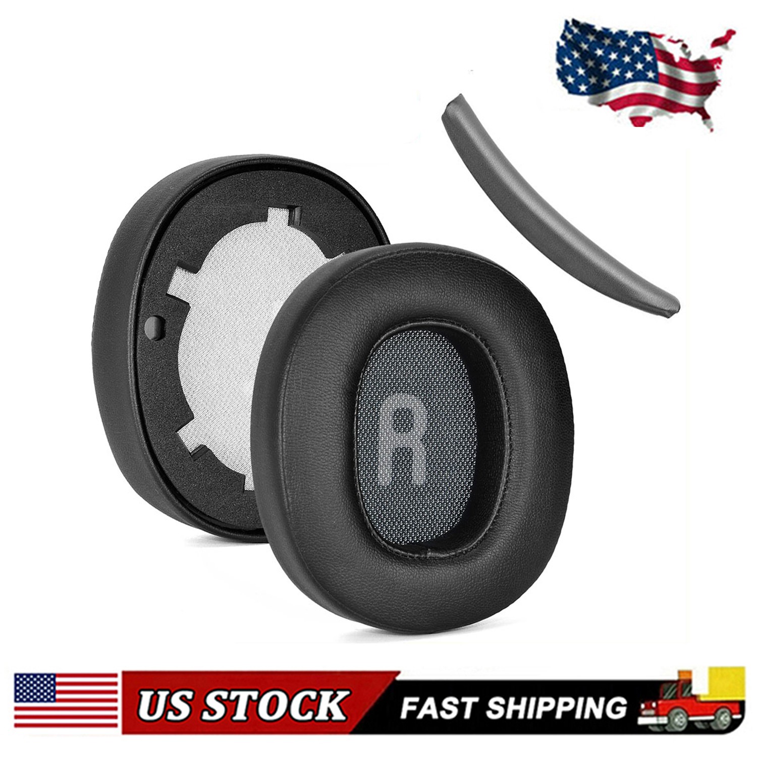 2Pcs Ear Pads Headband For JBL TUNE 700BT/710BT/700BTNC/750BT/ 760BTNC Headphone