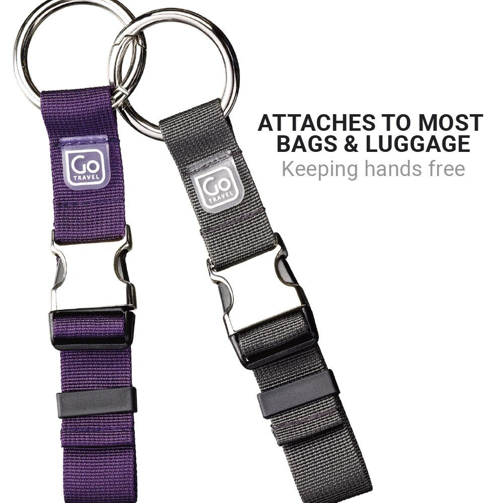Go Travel Carry Clip Attachable Add a Bag Strap