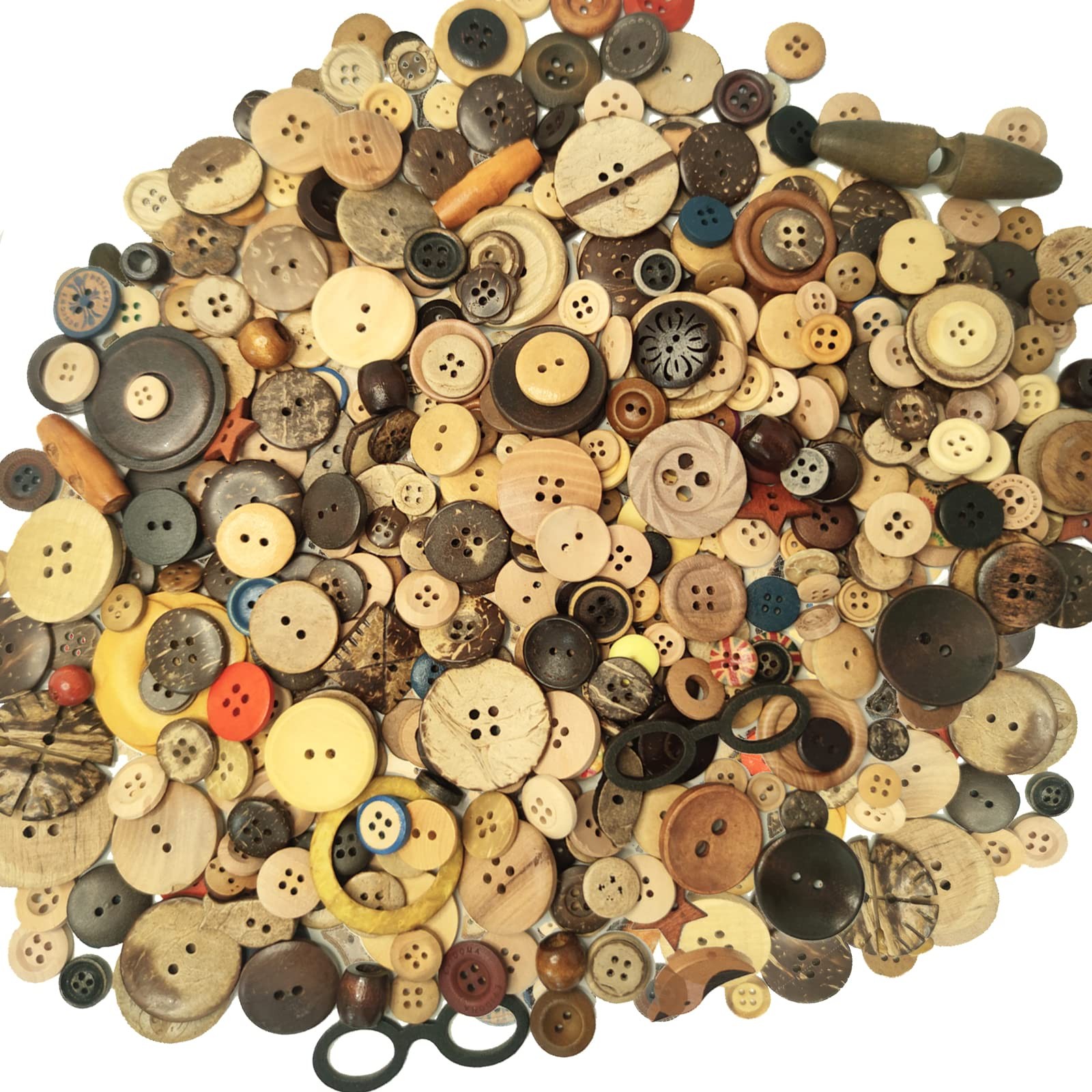 Mixed Extra Small, Large, Medium, Assorted,Mixed Colors,Brown,Coffee
