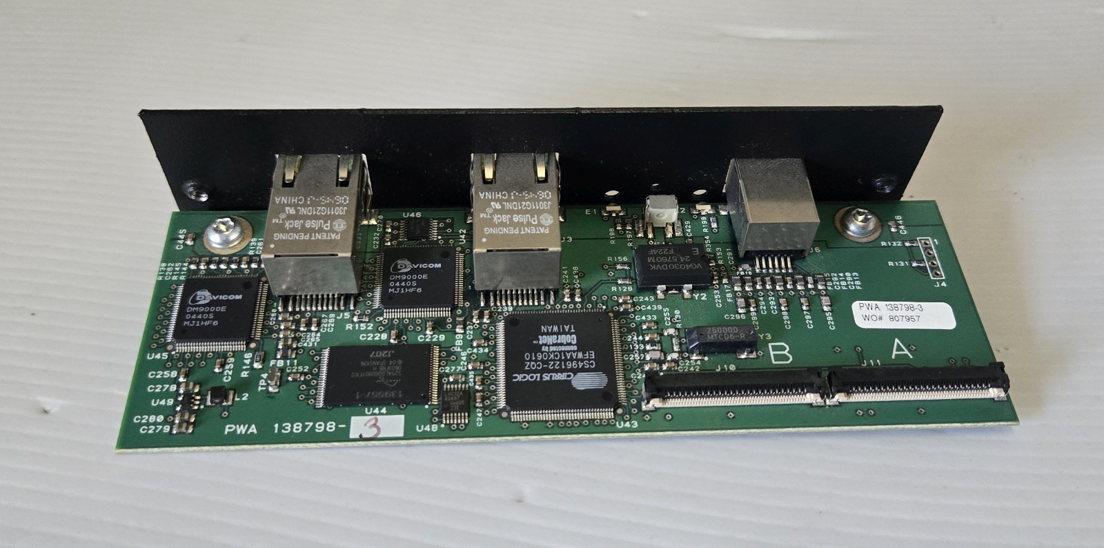 Crown CTs 8200 Amplifier Cobra Net HiQnet CobraNet Network Module