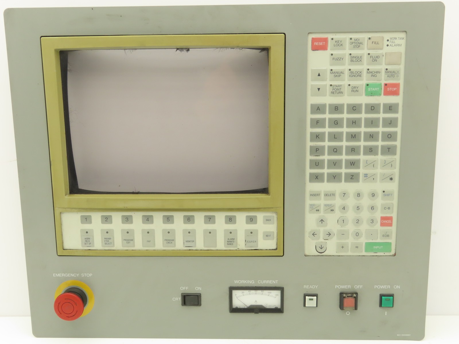 Mitsubishi BG513B088H02 CNC HMI Controller Panel Push Button EX8 Die Sinker