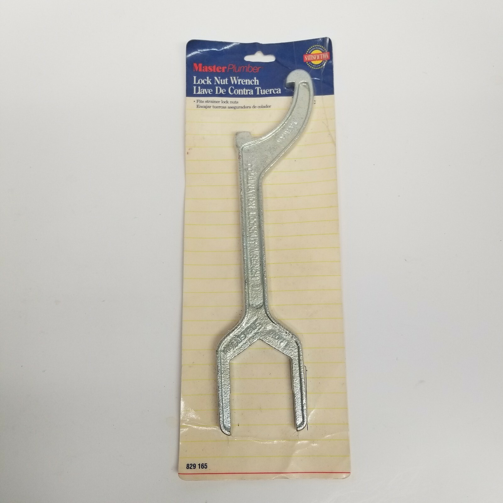 Master Plumber Lock Nut Wrench No. 829 165, New Sealed