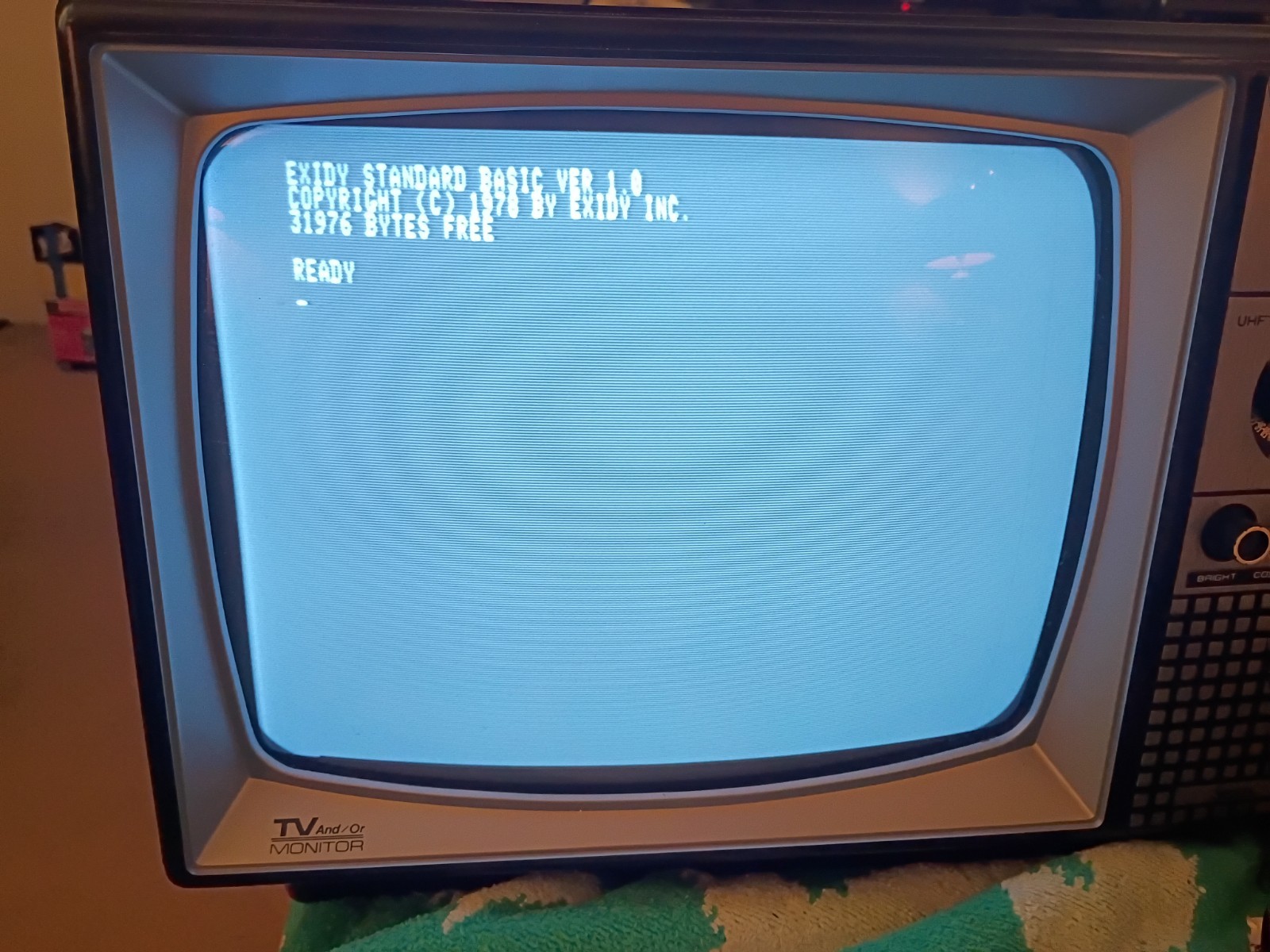 Rare Exidy Sorcerer Model DP 1000-1 Computer + Basic, Word Pacs & Guides Update!