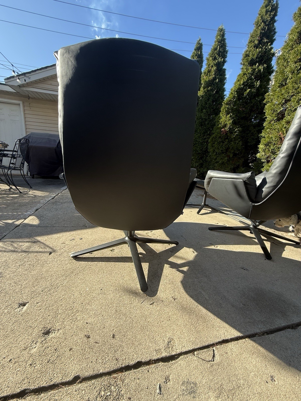 COR Cordia Lounge Armchair With Feet Stand