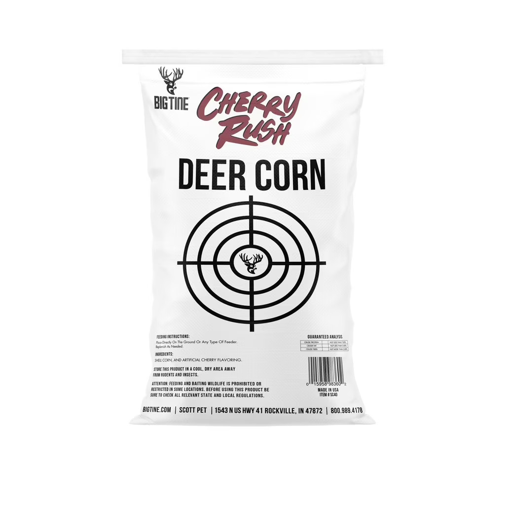 Big Tine Cherry Rush Deer Corn 40 lb Bag