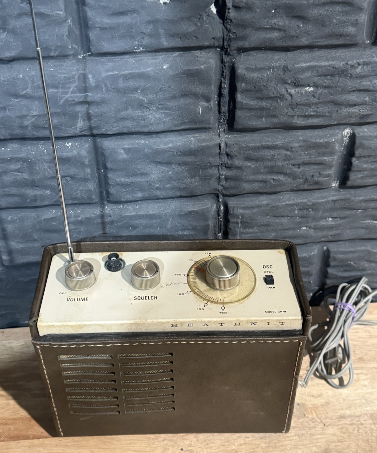 Vintage Heathkit GR-88 Monitor Receive - UNTESTED FOR PARTS OR REPAIR