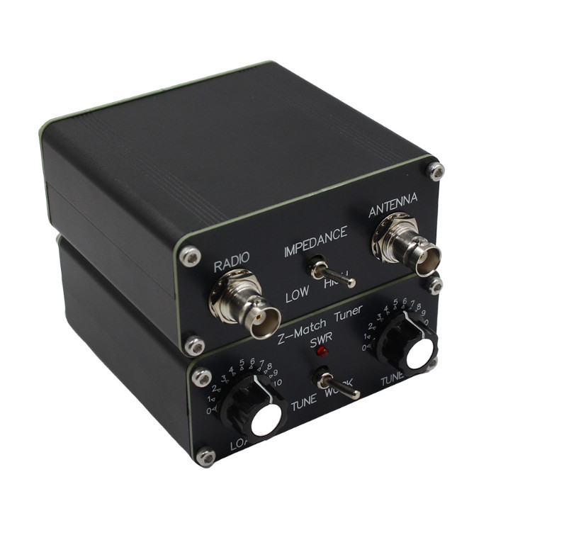 Manual QRP Z-Match Antenna Tuner 3-28MHz 5W Shortwave Radio D1G84094
