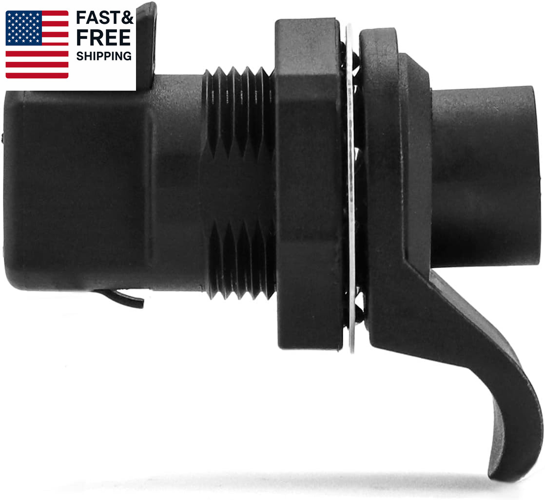 Push Button Latch, 2 Pack Plastic Push-To-Close Latches for Boat/Motorcycle Glov