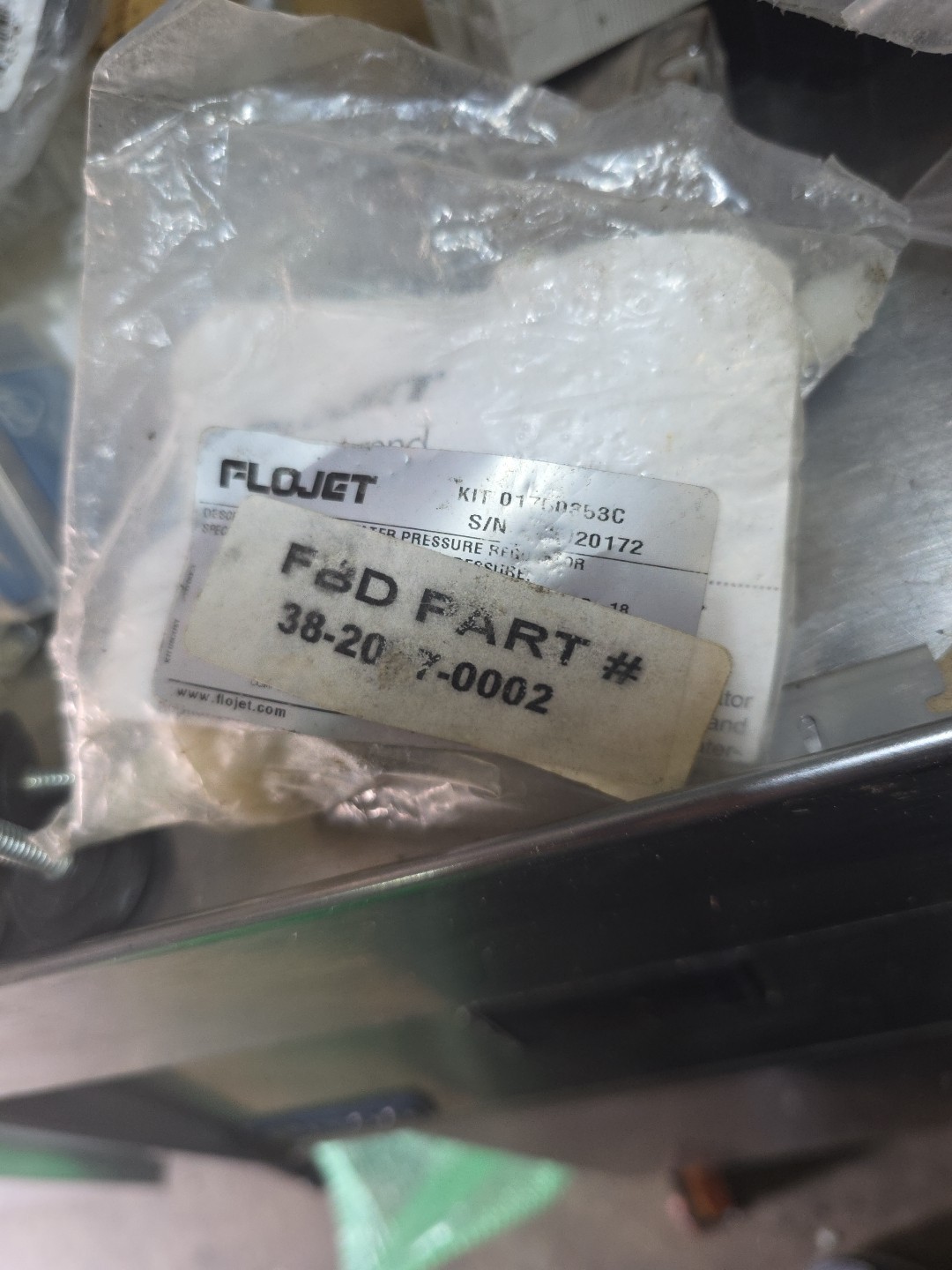 NEW FBD 01750353C FLOJET WATER PRESSURE REGULATOR 15 PSI