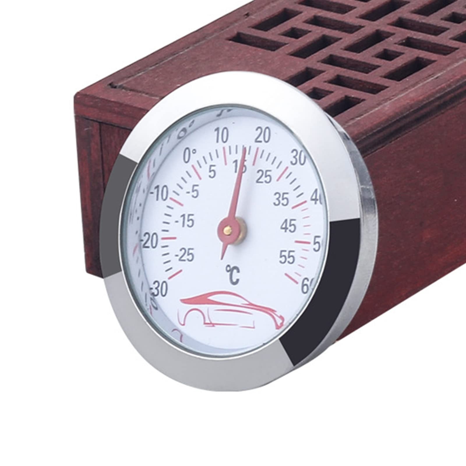 Thermometer Mini Autothermometer 30 to 60°C Embedded Temperature Tester...