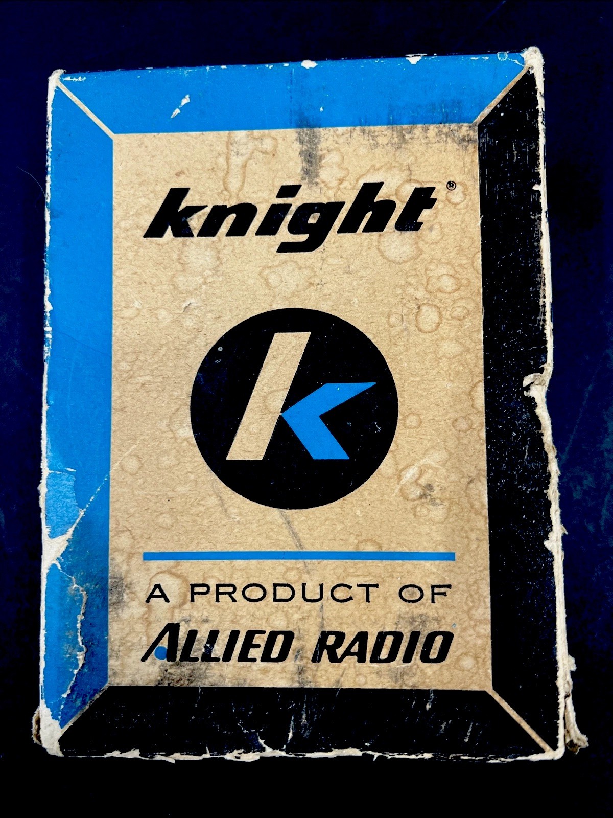 Knight Allied Radio Panel Mircoamperes D.C. 0-50 3x4 1/2” Stk # 67F237 FS 50UADC