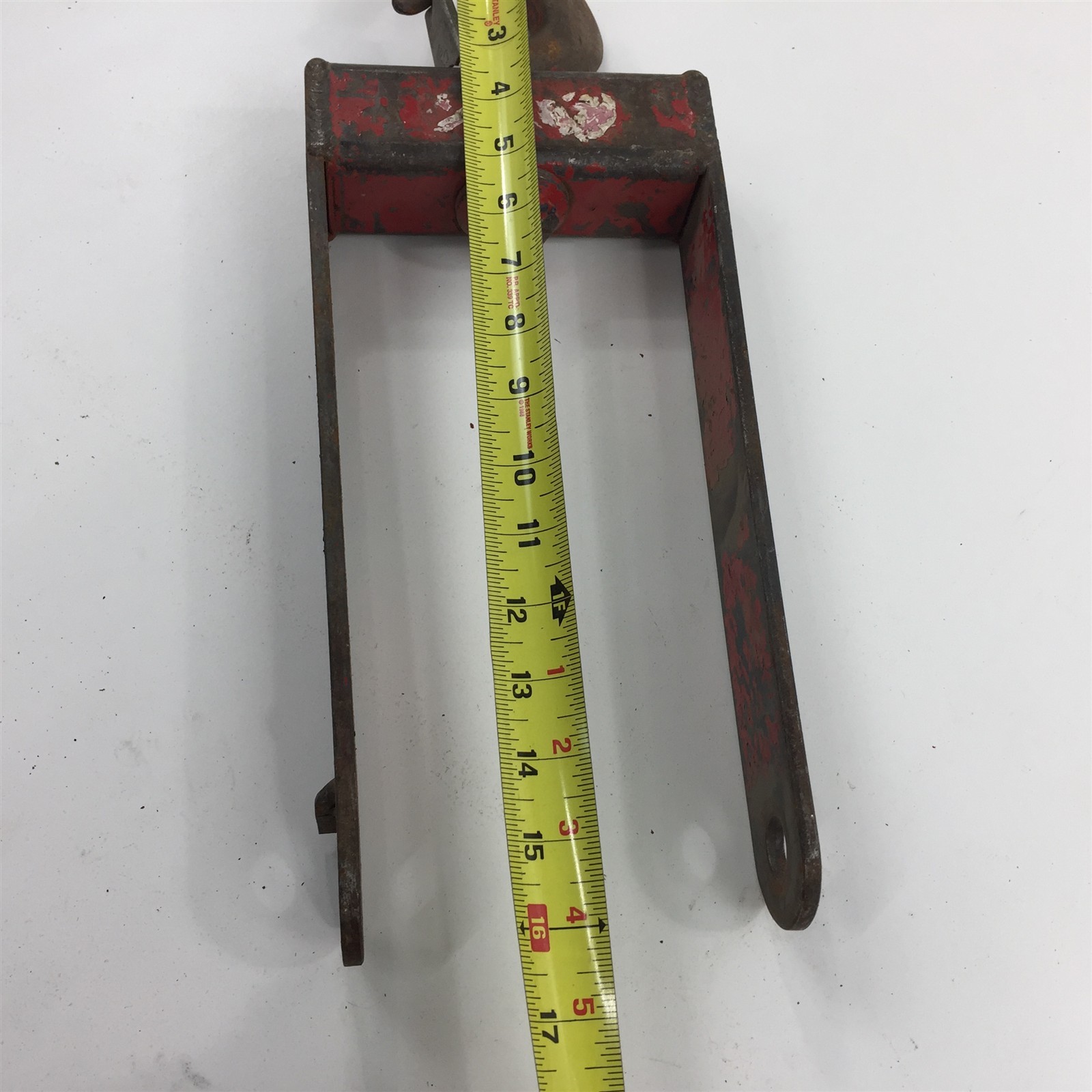 (1) Ensley Tool Hook Sheave Roughly 16" without Sheave