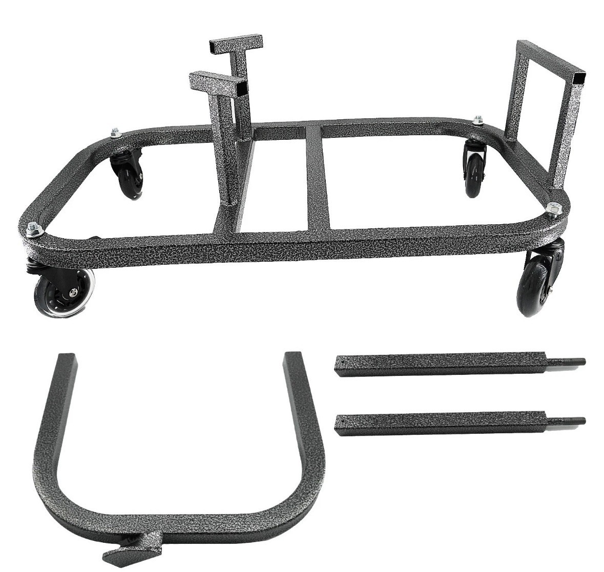 K Series K20 K24 Engine Cradle Stand Cart Quick Block Handle Bars Casters K Swap