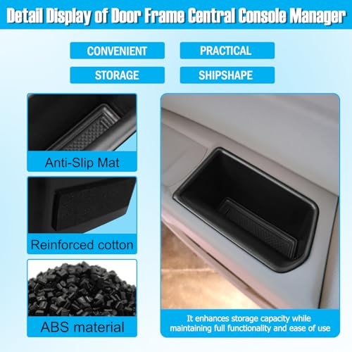 Atlas Door Side Storage Box Handle Container Compatible with 2018-2023 VW