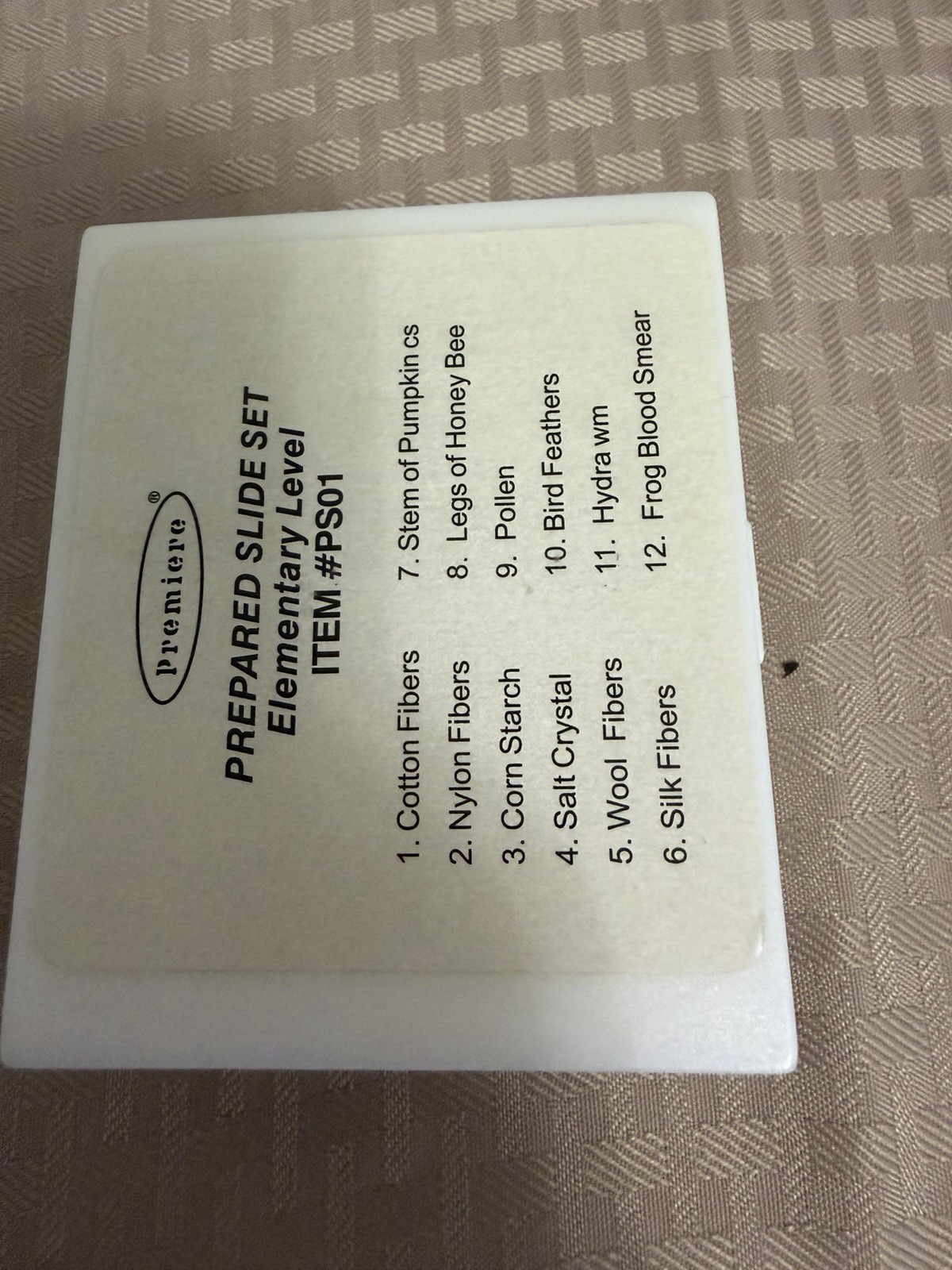 Prepared Elementary Interests Microscope Slides Home Science Tools Homeschool