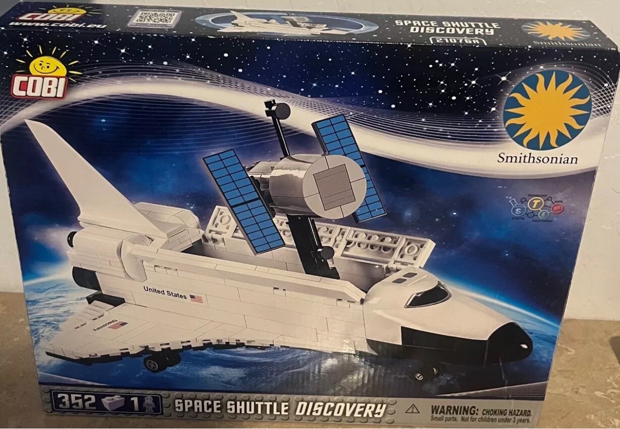 Smithsonian Space Shuttle Discovery Building Kit By Coby 352 Pieces Ships Fast