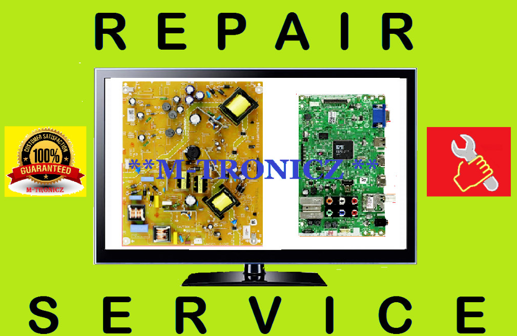 FLAT RATE REPAIR SERVICE FOR  EMERSON LF501EM5F  LF461EM4  MAIN / POWER SUPPLY