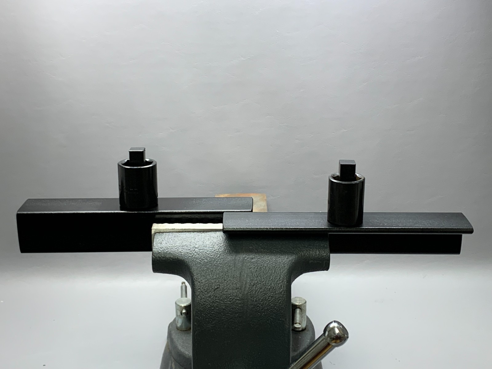 Blacksmith Bending Fork Jig Adjustable 1/2" Square Shank Fits Standard Sockets