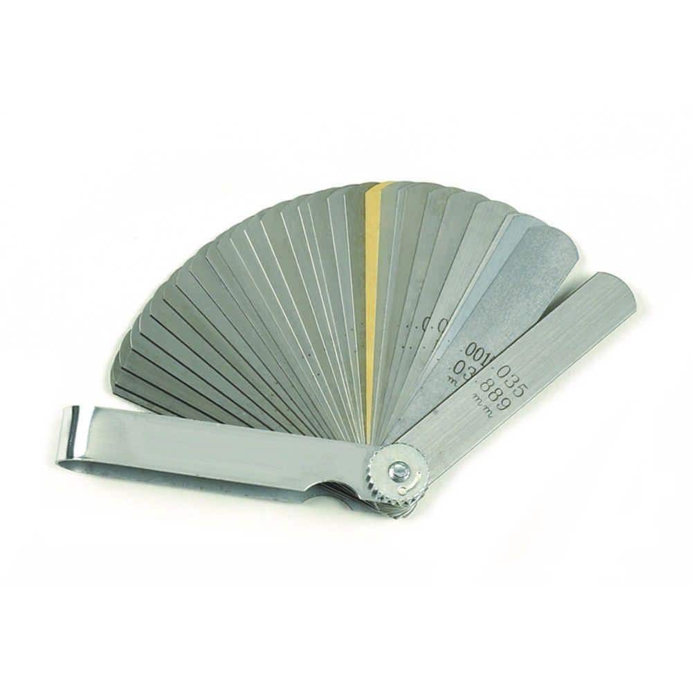 GEARWRENCH 0.0015" to 0.035" (0.038 mm to 0.889 mm) Deluxe 32 Blade Feeler Gauge