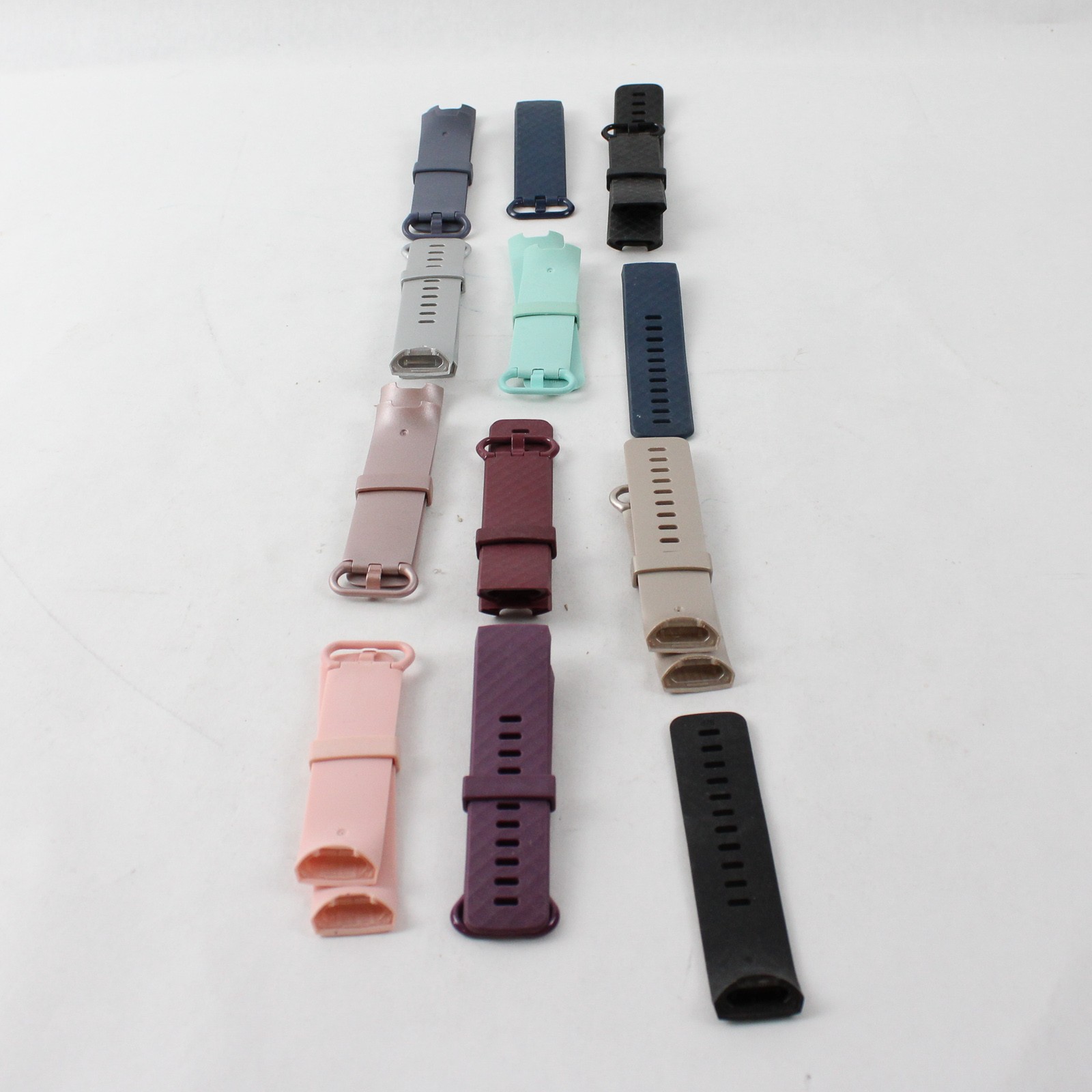 Lot of 12 Vancle Fitbit Charge 3/4 Replacement Bands Mixed Colors Sizes