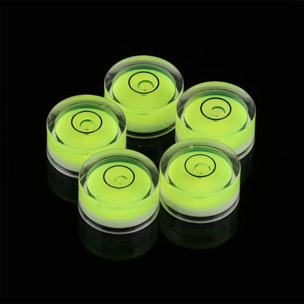 5 Pcs Round for Spirit Level Bubble Round for BULLSEYE Oil Filled Levelling for