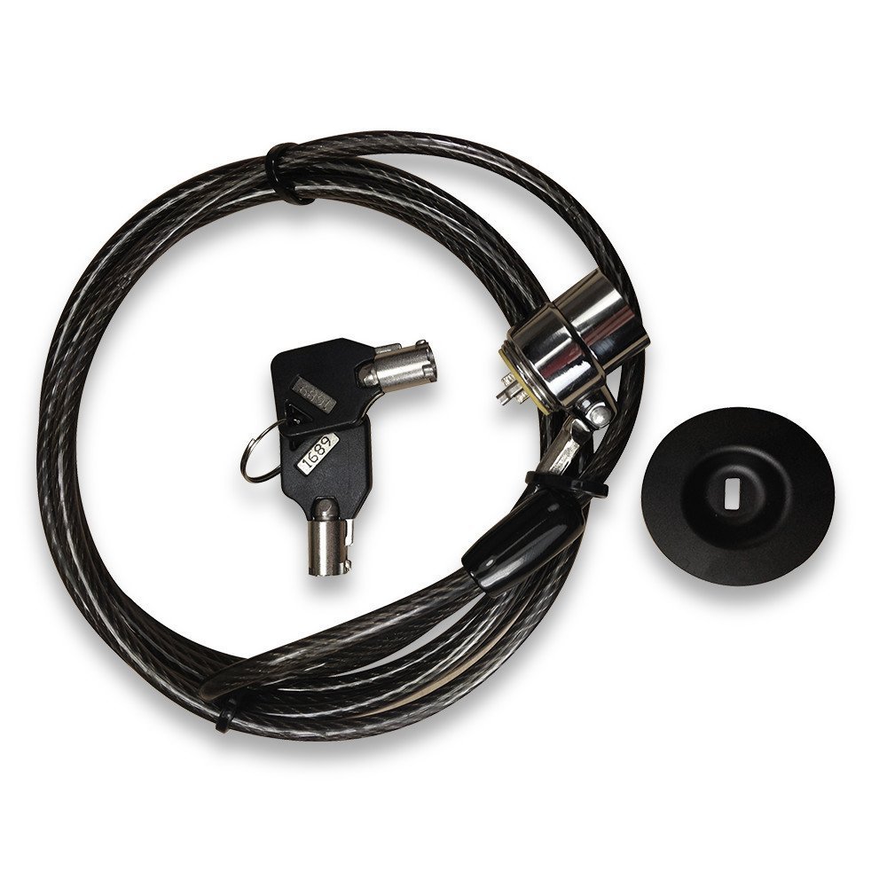 Anti-Theft Security Hardware Cable Lock Kit for Laptop, MacBook, iPad, Tablets,
