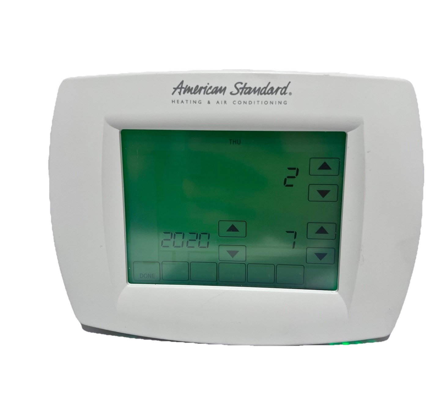 American Standard TH8320U1032 ACONT802AS32DAA 7-Day Programmable Thermostat