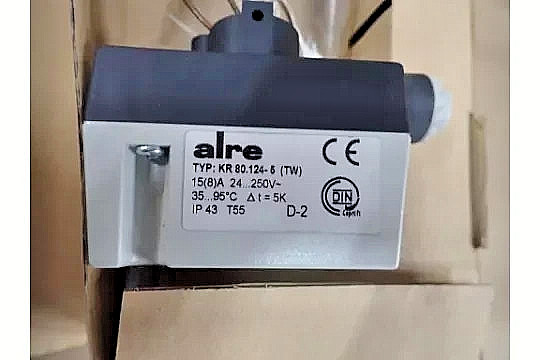 ALRE Boiler Thermostat KR 80.124-5, 15A, 24-250V