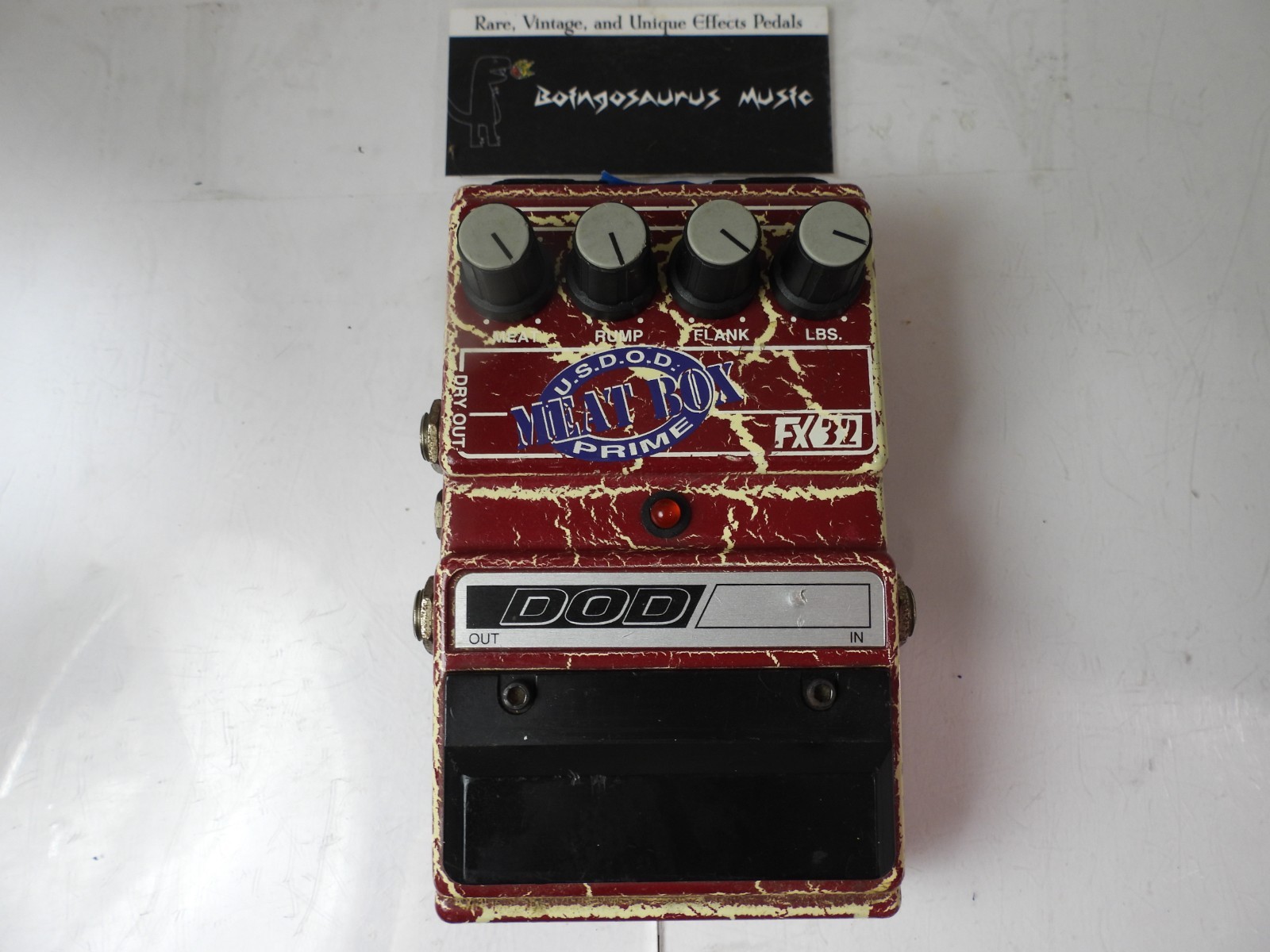 Original DOD FX32 Meat Box Bass Sub-Octave Effects Pedal Rare Free USA Shipping
