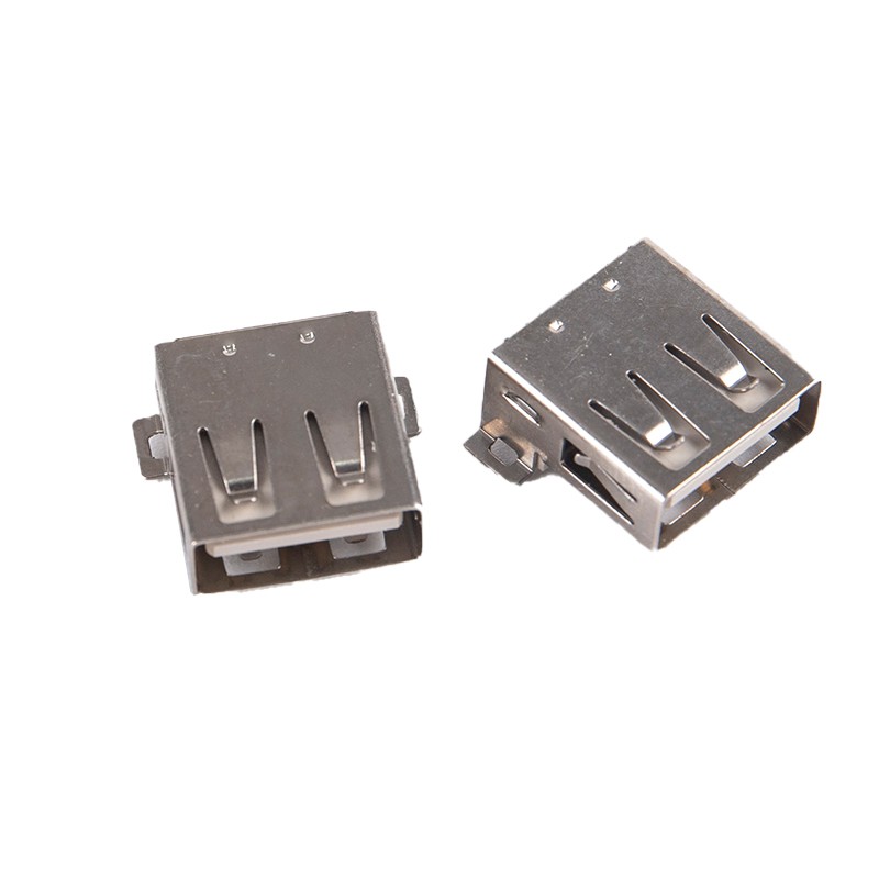 10Pcs USB2.0 Type A Standard Port Female Solder Jack Connector PCB Socket SM.t2