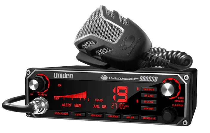 Uniden BEARCAT 980 40- Channel SSB CB Radio with Sideband NOAA WeatherBand