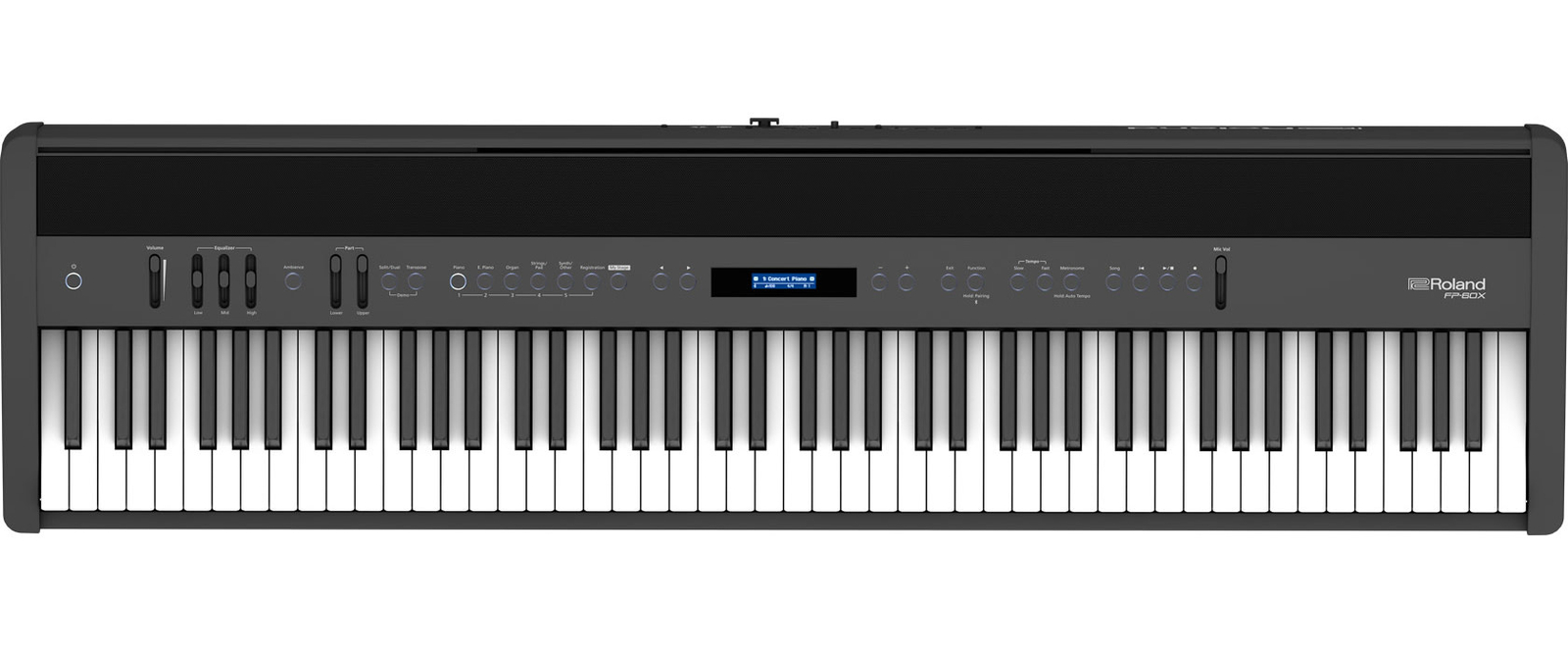 Roland FP-60X Portable Digital Piano, Black