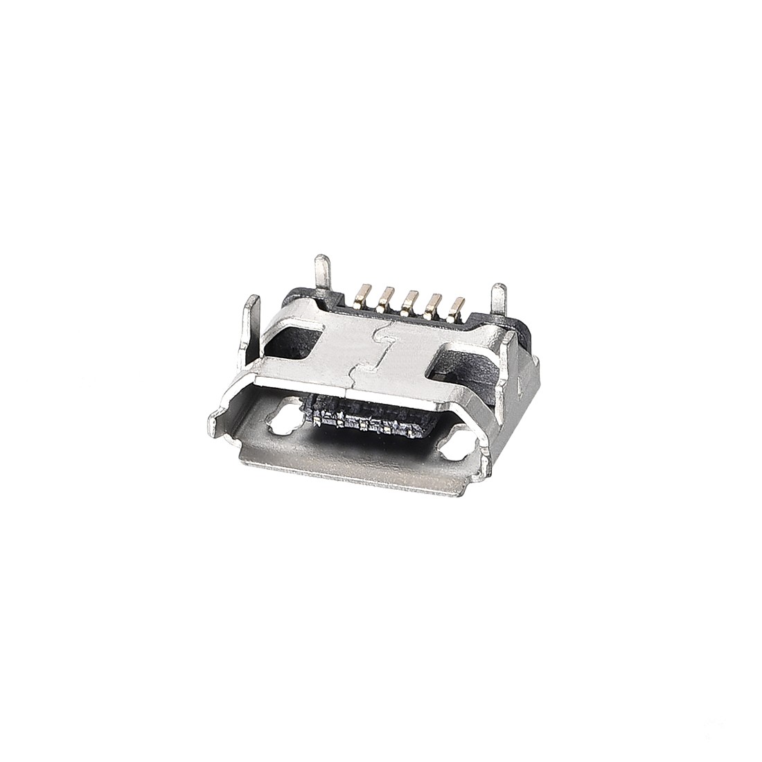 10Pcs 5 Pin Micro USB Female Socket Connector Replacement Adapter