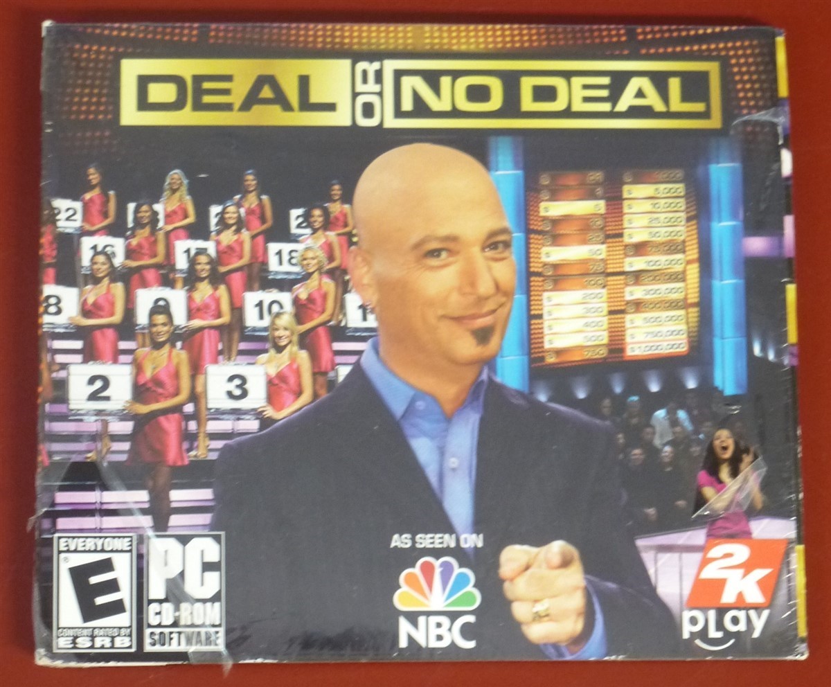 Video Game PC Deal or No Deal with Howie Mandel NEW SEALED Digipak