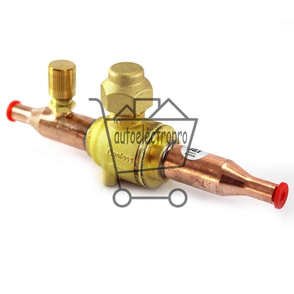 Danfoss 009L7050 1/4in Shut Off Ball Valve ODF GBC 6s Multiple Refrigerant MWP 6