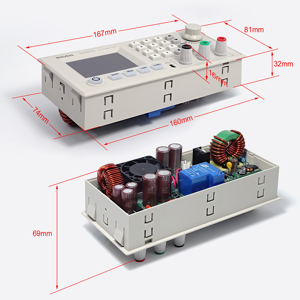 RD6018 18A AC- Voltage Current Converter Voltmeter Modu W4O9