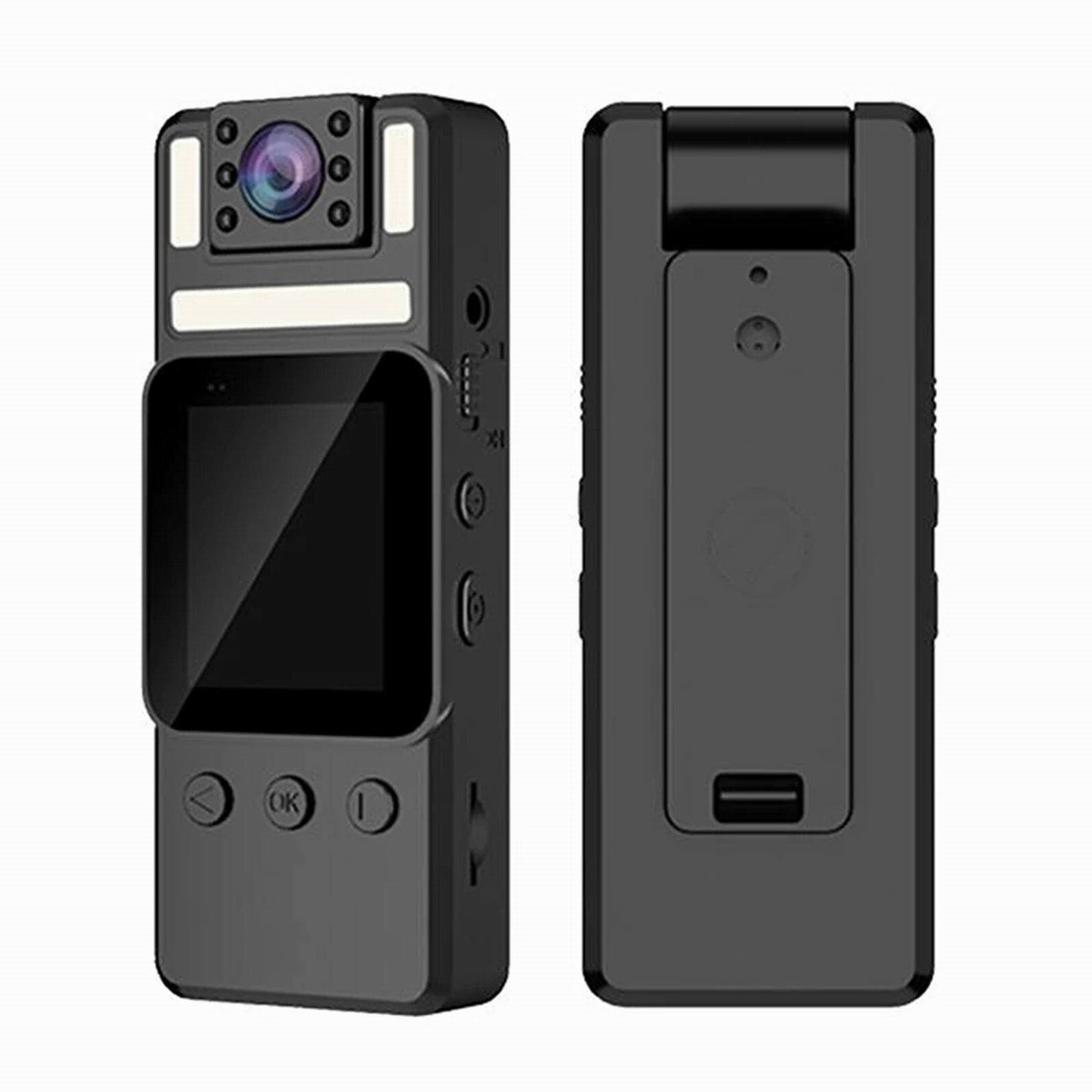 4K Video Camera Compact Surveillance Camera Law Enforcement Body