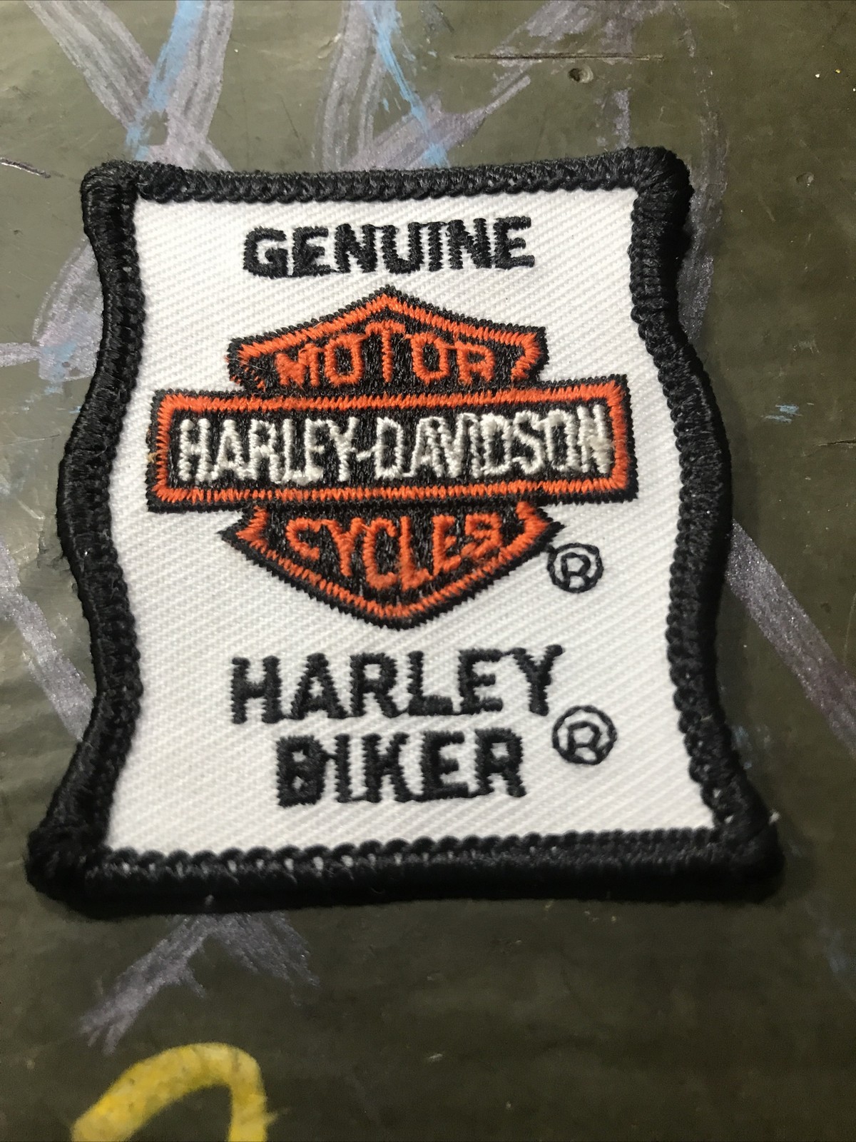 Vintage Harley Davidson Patch Original Biker USA Knucklehead Panhead