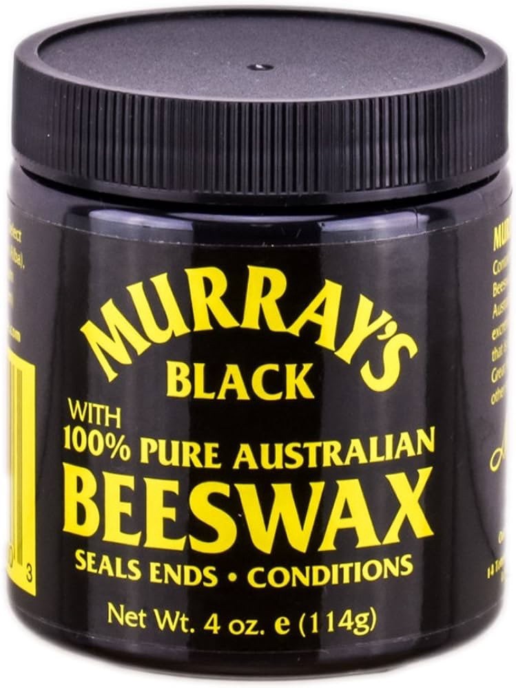 Murrays Black with 100% Pure Australian Beeswax Seals Ends & Conditions 4oz NEW