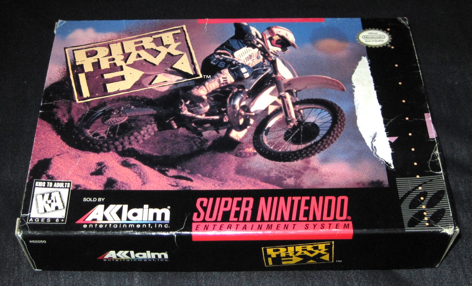 Dirt Trax FX - Box Only (Super Nintendo SNES) Authentic