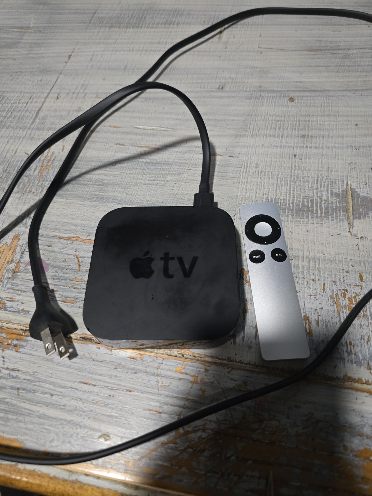 Apple TV 2nd Generation Includes Power Cable and Remote