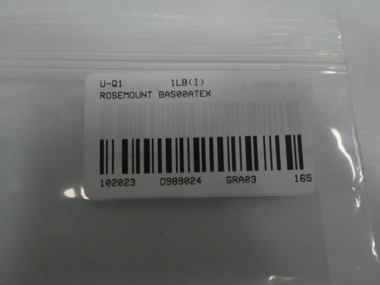 Rosemount BAS00ATEX Lcd Indicating Unit 60v