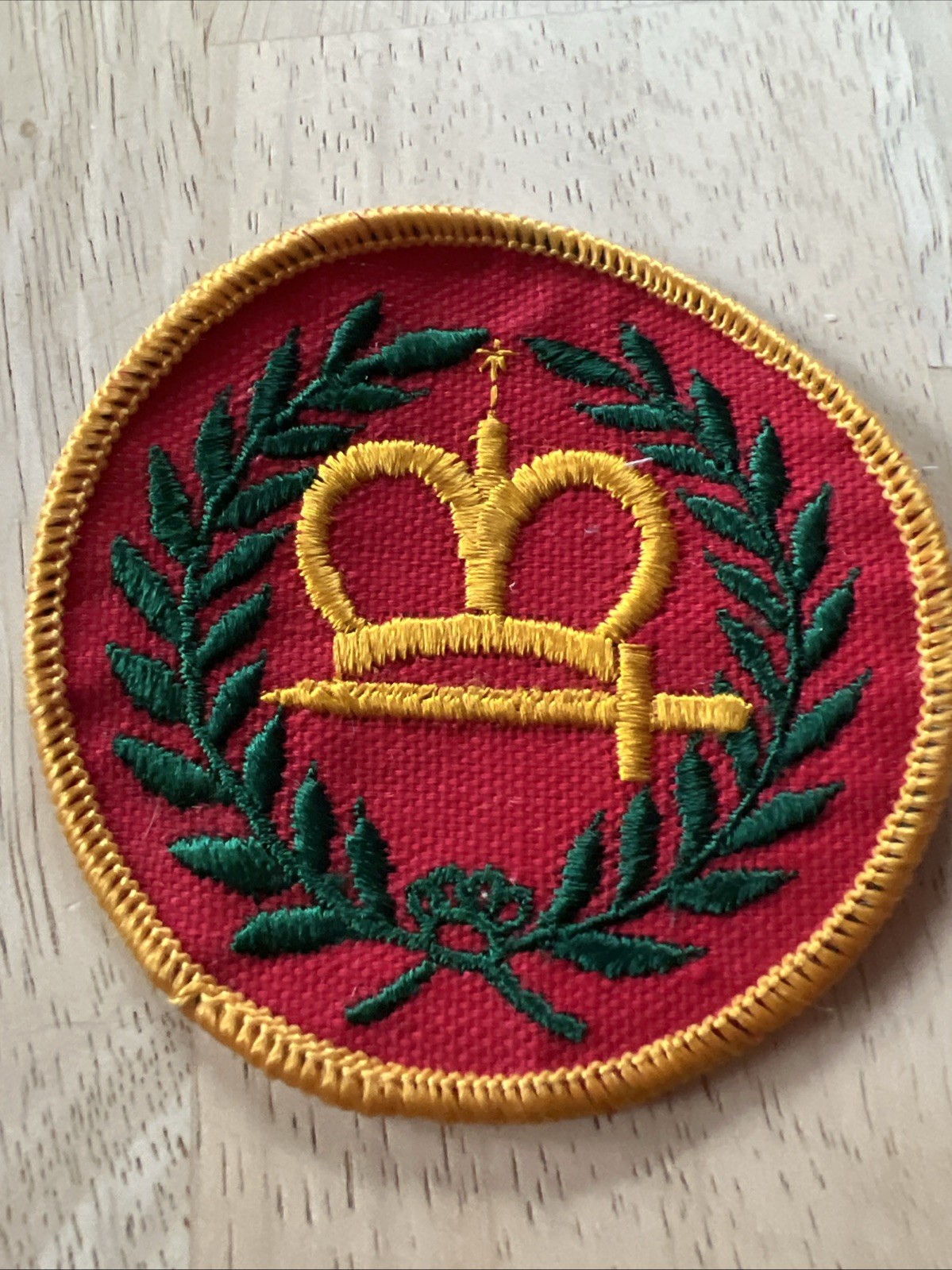 Vintage Warrant Officer Class 2 (WO2) rank Patch