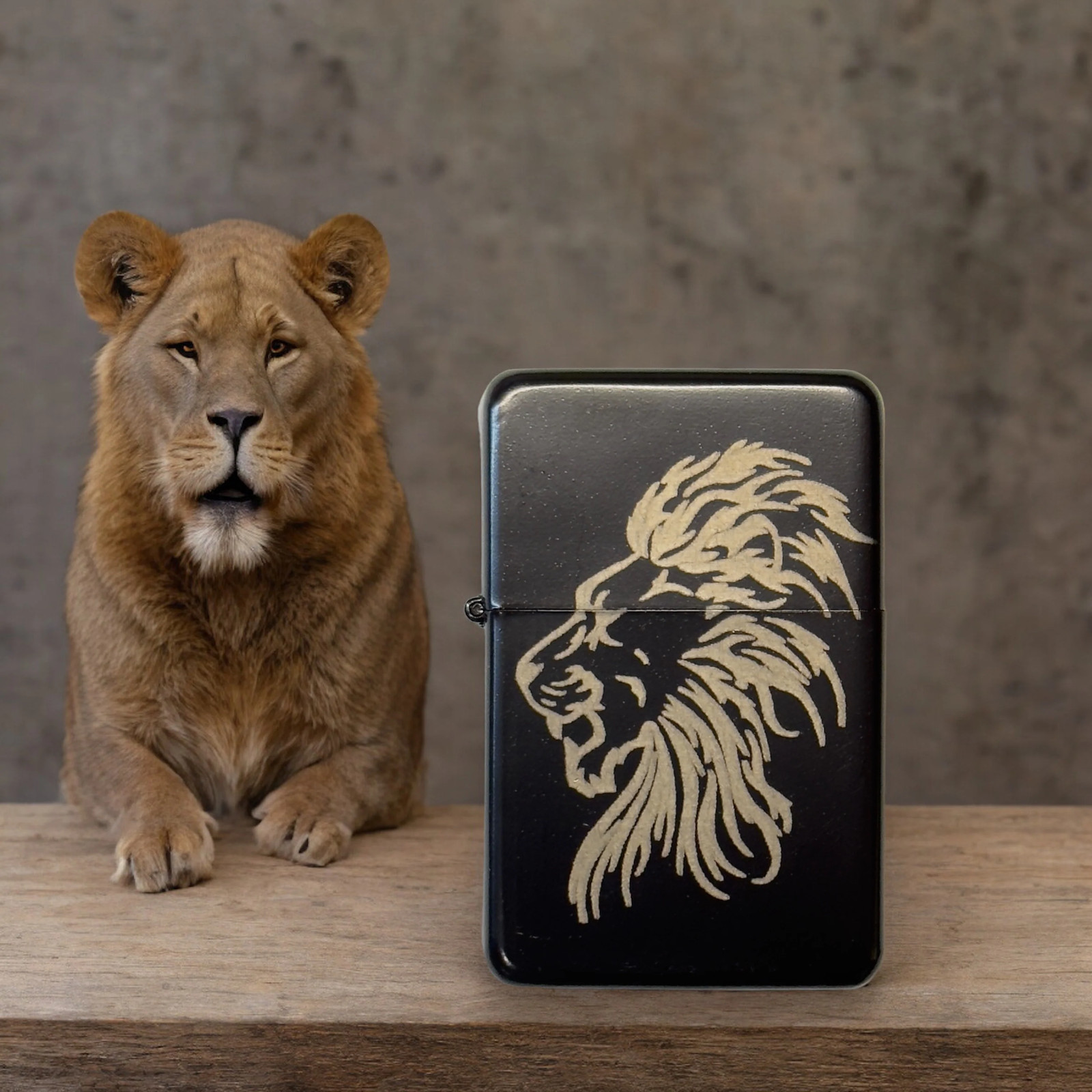 Black Lighter - Lion