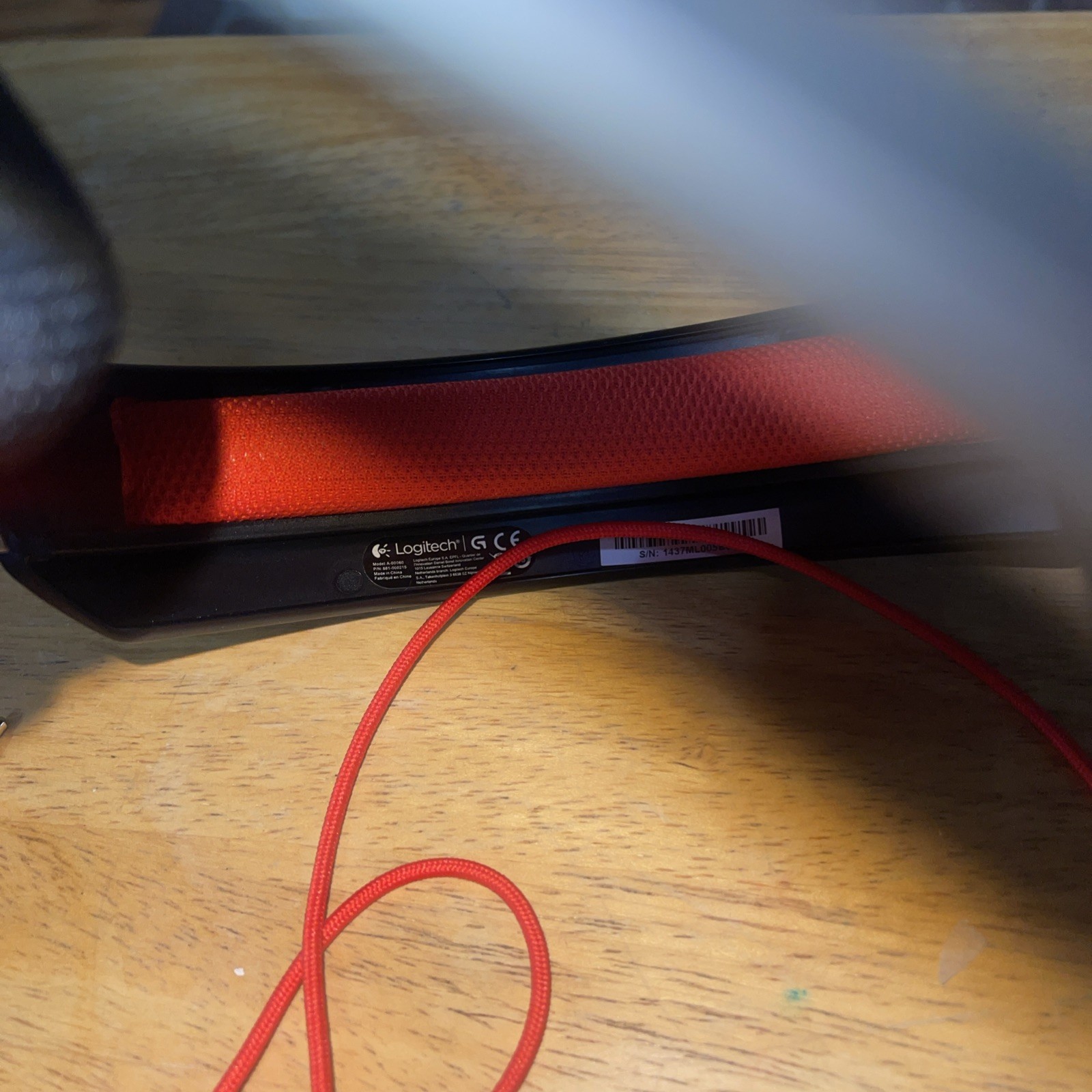 Logitech G230 Black/Red Over the Ear Gaming Headset Desktop