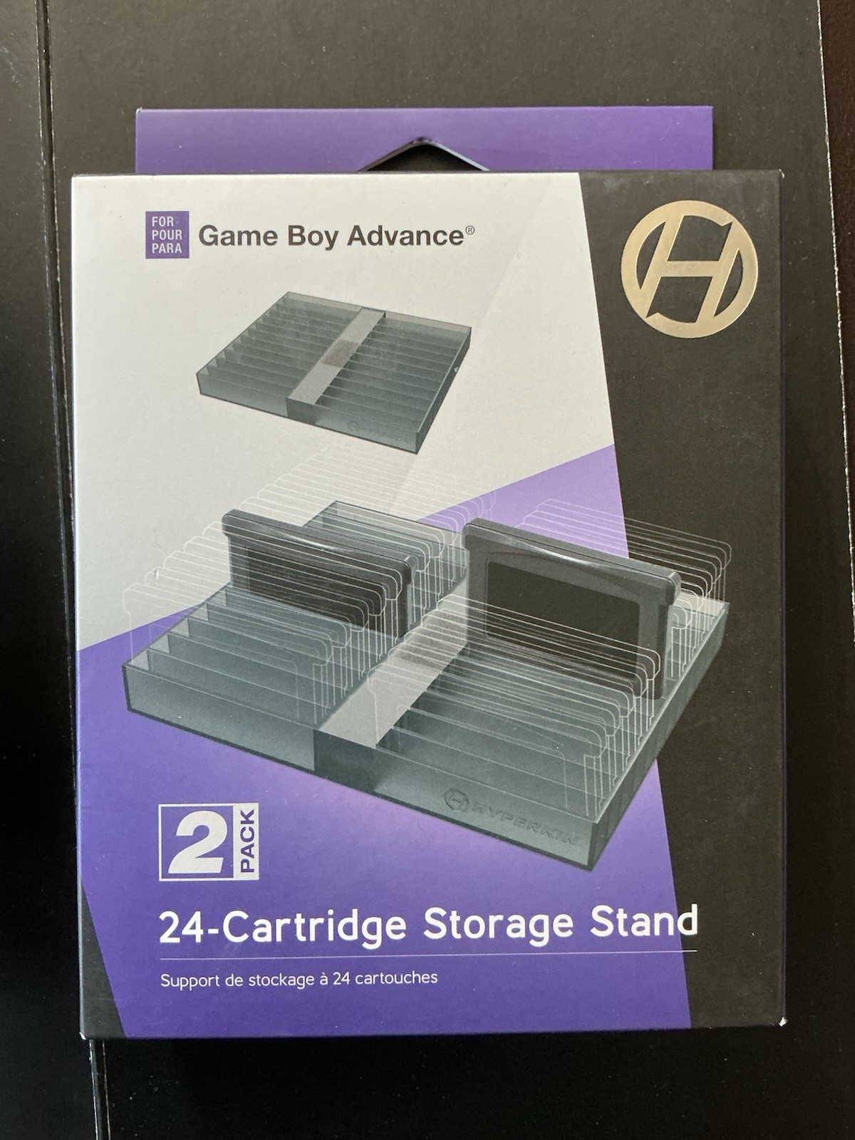 Hyperkin 10-Cartridge Storage Stand for Nintendo SNES (2 Pack)