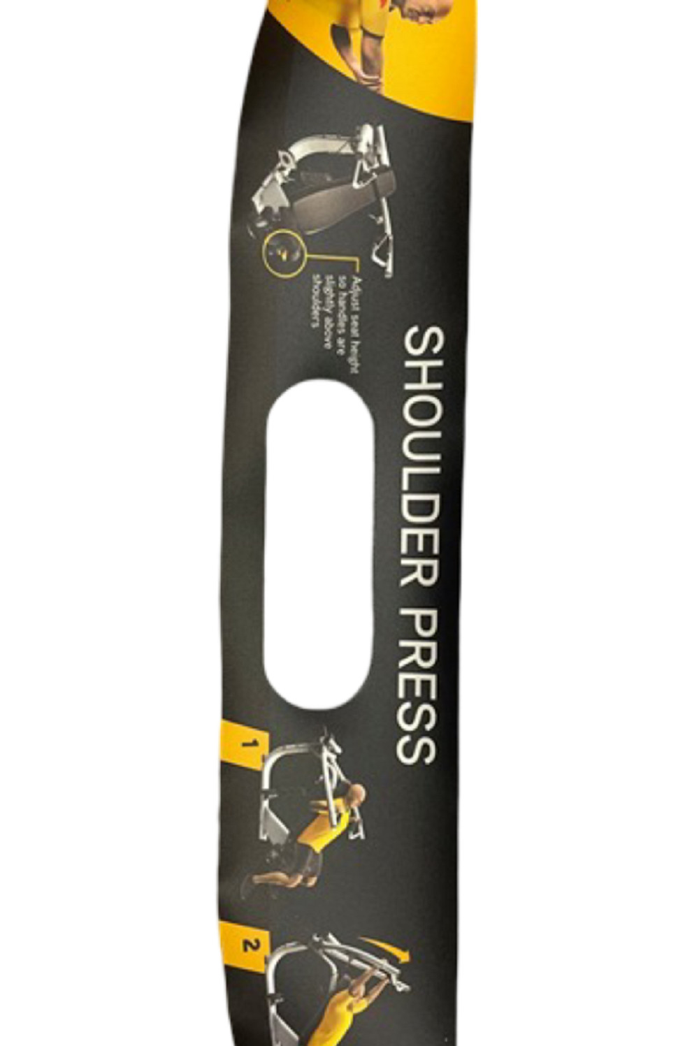 Matrix Strength System PC English Front Cover Instructional Label 1000402821